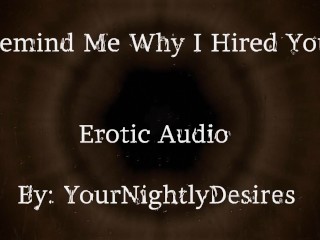 Interview Part 2 Why Did I Hire You? [Spanking] [Kissing] [Office Sex]_(Erotic Audio for_Women)