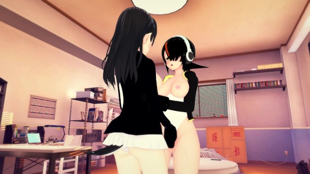 3D Hentai - Kemono Lesbian Friends