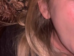 Couch Quickie with Cum Shot on Her Face