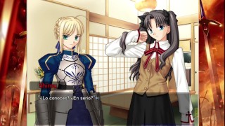 Fate Stay Night Realta Nua Day 3 Part 1 Gameplay Espaol Fate Stay Night