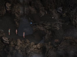 Treasure of Nadia -Threesome on the cave, final face fuck (v42072_-P1)