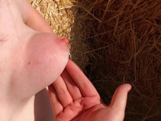 Slapping Tits Real Red And Real Public In Slowmotion