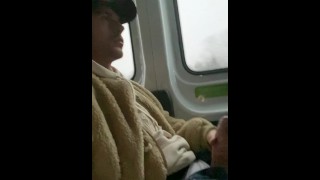Jerkoff Josh Moore I'm A Public Transportation Jerkoff And A Big Cock