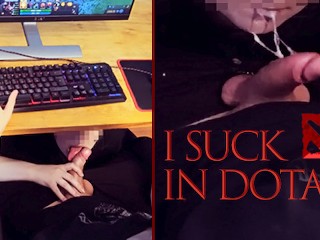 Screen Capture of Video Titled: Слил ей в рот катку Dota 2