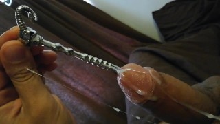 Masturbate Second Attempt At Intense Orgasm With My Largest Urethral Dilator