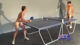 Brunette Naked Table Tennis Australia Five Balls Are Preferable To One