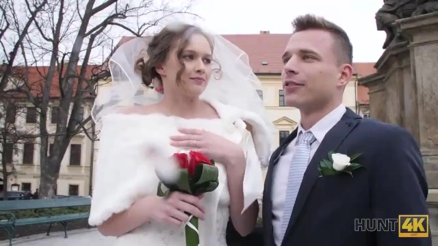 HUNT4K. Rich man pays well to fuck hot young babe on her wedding day 3