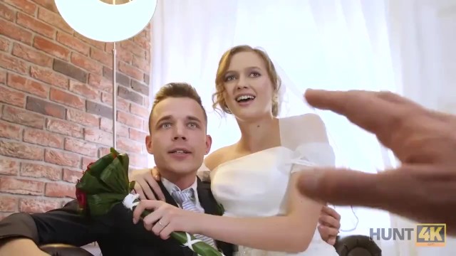 HUNT4K. Rich man pays well to fuck hot young babe on her wedding day 3