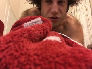Pov Voyeur Caught & Made 2 Smell Dirty Towel