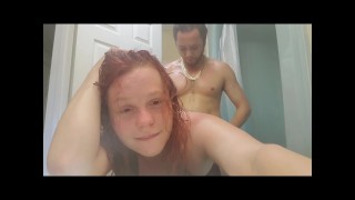 Step Sister Step-Siblings FUCK IN THE BATHROOM WITH THEIR PARENTS IN THE NEXT ROOM