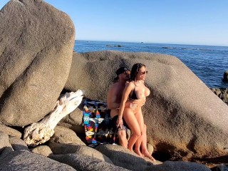 SinsLife - EpicPublic Vacation Beach Sex
