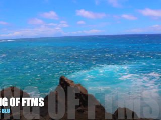 Hd: Pacific Ocean Jerk Off, Beautiful Public Scenery! Ftm Transman On Vacation (Stay Home)