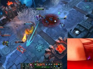 My New_Toy Makes Me Cum Multiple Times While Playing_League of Legends #12_Luna