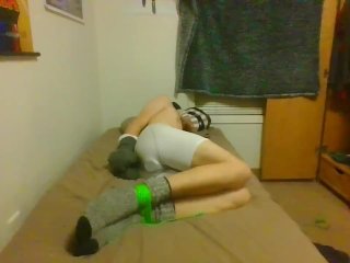 Teen Bound In Wool Socks Compilation Fucked By Dildo In Ass (Cumshot)