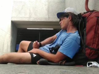 Mansturbating At Venice Fs Station