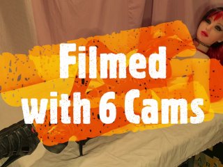 Excellent Fuck And Cum With My Sexy Black-Red Witch Camari Powerful Cumshot All Over Trailer