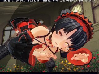 3D Hentai Fucking In Pussy And Ass Kurumi Tokisaki From Date A Live