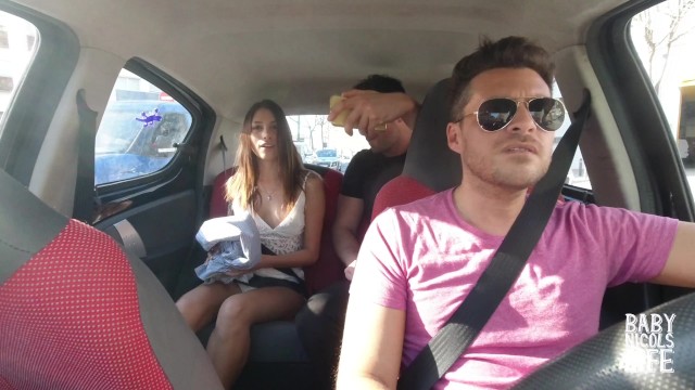 I FUCK MY TINDER NEW FRIEND ON AN UBER! & SQUIRT ON THE DRIVERS FACE! 2