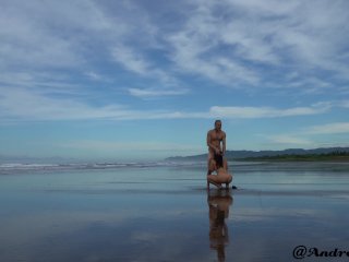 Dream Sex on the Beach ( PUBLIC / OUTDOORS ) Couple_Goals - @andregotbars @Sukisukigirl0.2