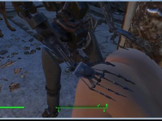Le Jouet Sexuel En Fer Satisfait Bien La Fille Jeu Porno 3D, Fallout 4 Sex Mod