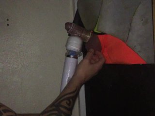 Gloryhole - Builder - Milker. The Blackpool Playroom