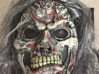 Zombie Mask Extreme Close-Up