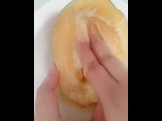 Finger Fucking A Mango