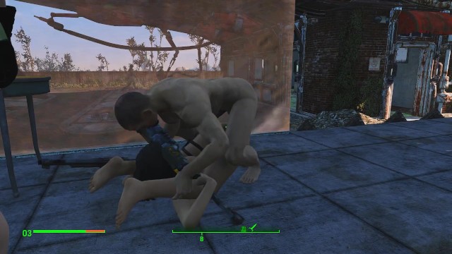 Brothel with glass windows. The Work of Prostitutes in Fallout 4  Porno game, lesbian strapon