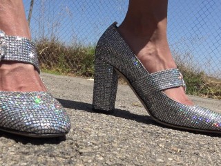 CheckOut My Bling! Viva Athena Showing Off Her Brand New Shoes