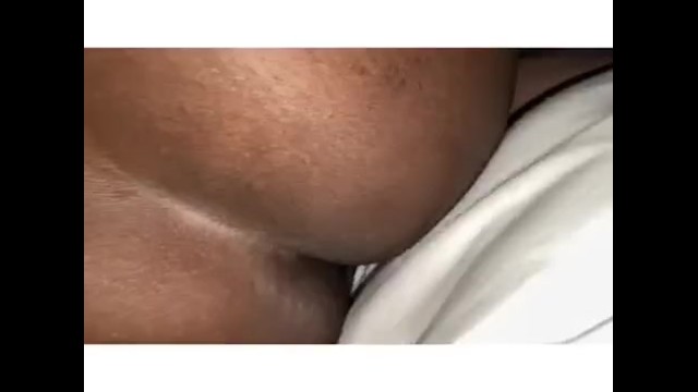 Ebony pussy cums all over dykes strap on 