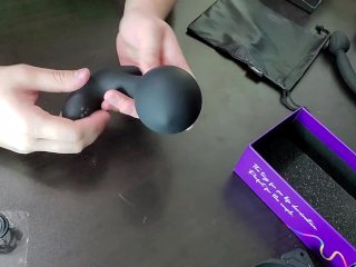 UTIMI Anal Vibrator Sex Toy Inflatable_Butt PlugUnboxing