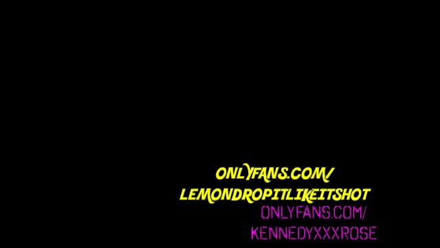 Tattooed Stripper Lemon Drop and Tattooed Camgirl KennedyXXXRose Kissing and Licking Foreplay