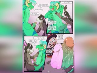 [2D Комикс] Фурри Яой Группа - Это Ловушка!