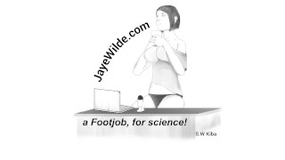 A Scientist's Footjob