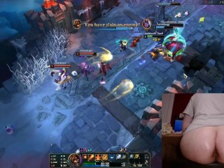 Fucking my_ass with a banana toy when I'm dead League of Legends_#18 Luna