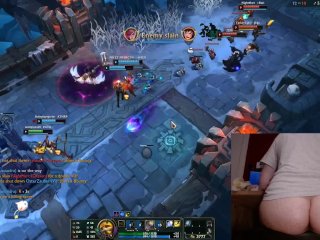 Playing League of Legends withClit Sucking Toy League of Legends_#19 Luna