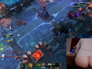 Playing League of Legends with clit sucking toy League of_Legends #19 Luna