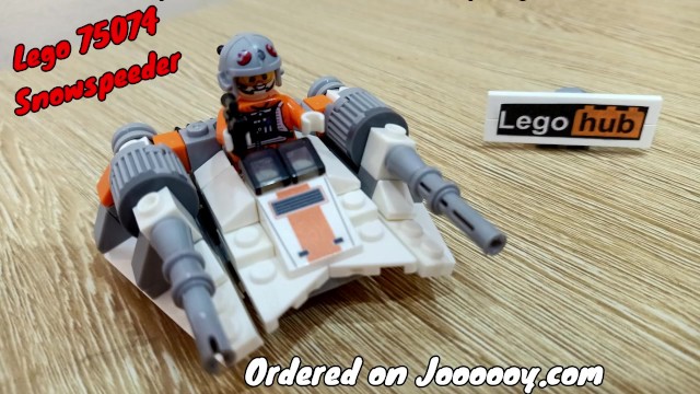 This Lego Star Wars Snowspeeder is so fucking Hoth 41