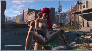 Red-Haired Alice Has A Sex Adventure With A Beautiful Girl In The Fallout 4 World Porno Game