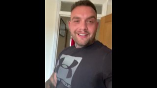 Uncut Cock Straight Lad Walks Into The Shower To Find His Little Stepbrother