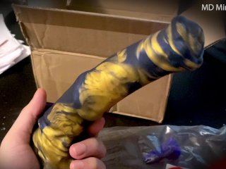 Sex Toy Unboxing Neotori Mundir & Jorhan (Dog Knot & Horse Dildo) Non Bad Dragon แกะกล่องดิลโด้