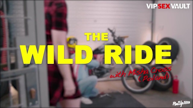 PinUpSex - Misha Cross Big Ass Polish Blonde Beauty Passionate Fuck On Boyfriends Bike 17
