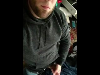 Horny At Home Jerking Off Big Hard Cock 9 Loads