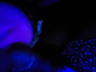 Nasty Talk With Sexy Moaning Cumshots - Black Light