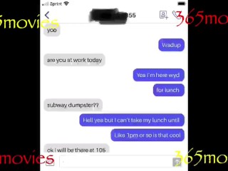 Risky Public Fucked My_Boss Wife &Secretary Behind The Same Dumpster On Lunch Break Freaky Friday