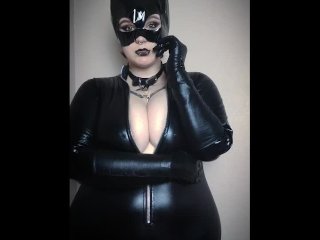 Chubby Cat Woman Steals Your Cum And Your Money
