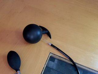 Utimi Inflatable Butt Plug With Detachable Needle Demo