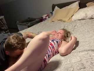 Flash Slurping all my pussyjuices & perfect climaxw cumshot quickie
