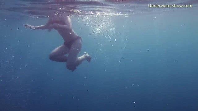 Naked girls on Tenerife having fun in the water