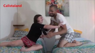Wrestling On Two Simple Beds Mixed And Improvised